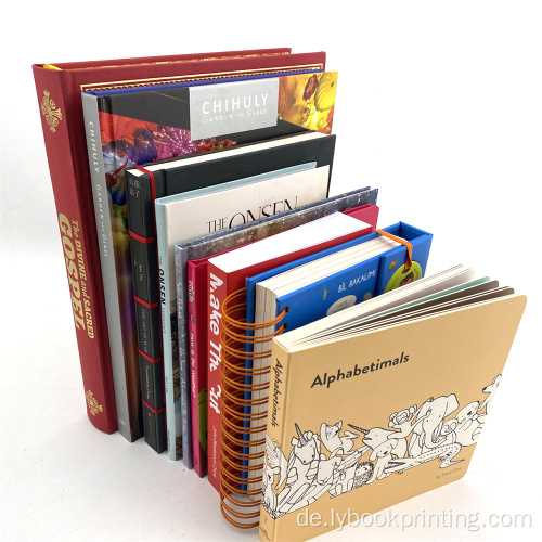 Hardcover -Druckbücher Großhandel Customized Art Casebound